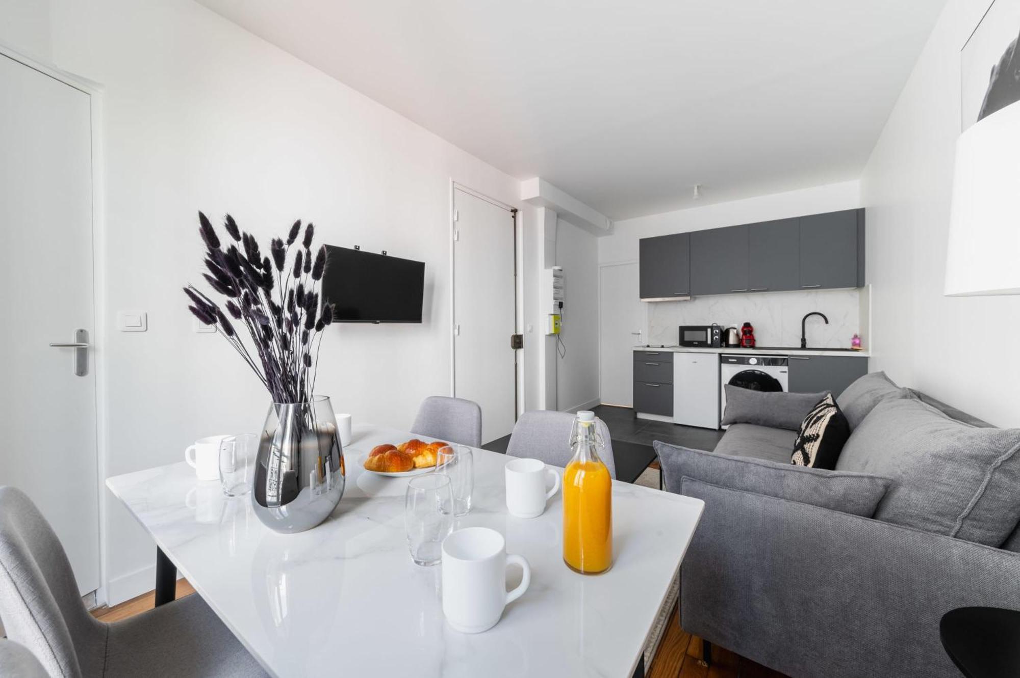 2 Pieces Refait Neuf Metro Jaures - Paris 19 - 4P - Flat-Guest Apartment ภายนอก รูปภาพ